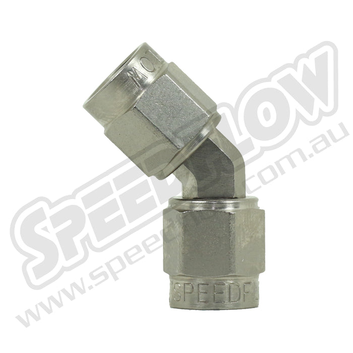Speedflow -3 FEMALE UNION - 45 DEGREE -STEEL