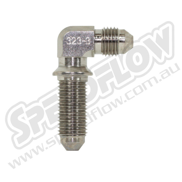 Speedflow -4 FLARE BULKHEAD 90 DEGREE - STEEL