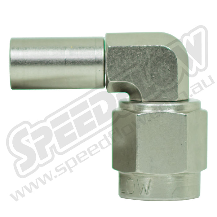 Speedflow -3 CRIMP TO M12x1.50 FEMALE INV SEAT 90 DEG