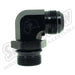 Speedflow -16 MALE to -16 PORT 90° - BLACK