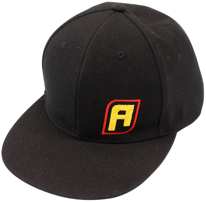 Aeroflow Snap Back Hat Black with ALogo