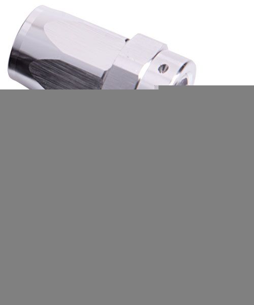 100 Series Taper 120° Swivel Hose End -10AN Silver Finish. Suit 100 & 450 Series Hose