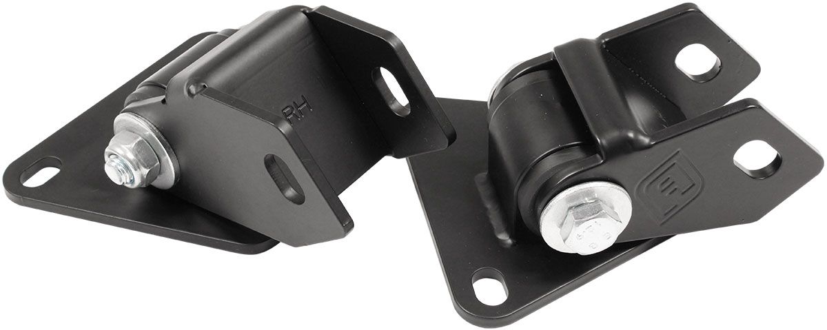 Holden HQ-WB & Torana LH-LX To Small/Big Block Chev Engine Mount  Suit Conversion Cars, Black Urethane, Sold as a Pair