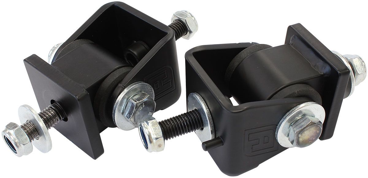 Holden Commodore VT-VZ Engine Mount  Suit GM LS standard replacement, Black Urethane, Sold as a Pair