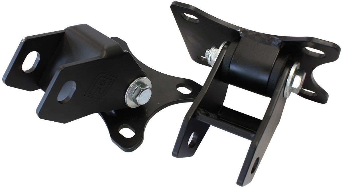 Holden VB-VS To GM LS Engine Mount  Suit Conversion Cars, Black Urethane, Sold as a Pair