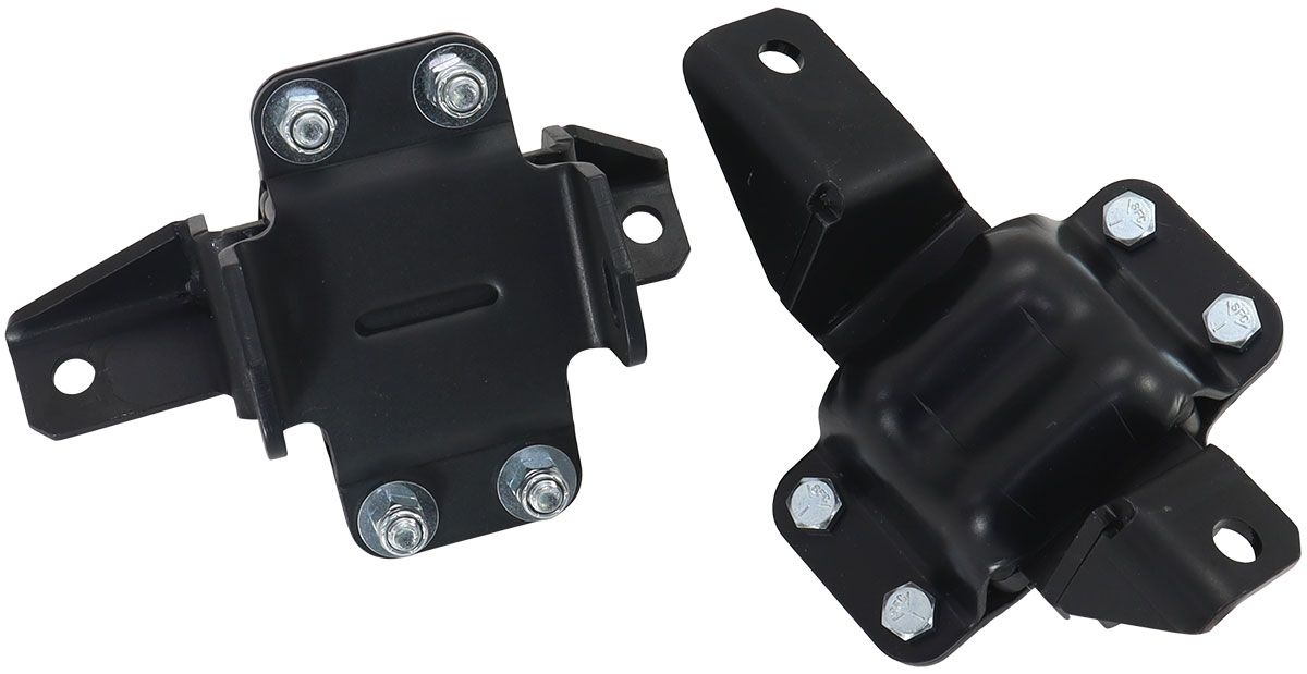 Ford Locking Engine Mount  Suit Small Block Ford 302-351 and Cleveland 351 Performance Mount, OE Fitment,Black Urethane, Sold Pair