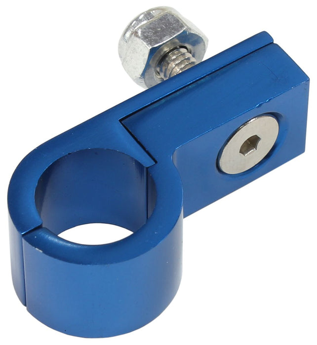 Billet Aluminium P-Clamp 5/16" (7.9mm)  Blue Finish