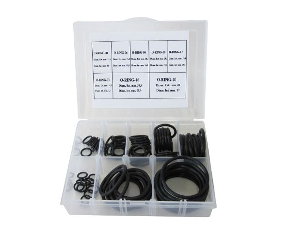 EPR Rubber O-Ring Kit suit -3AN to -20AN  Kit Contains 10 of Each Size