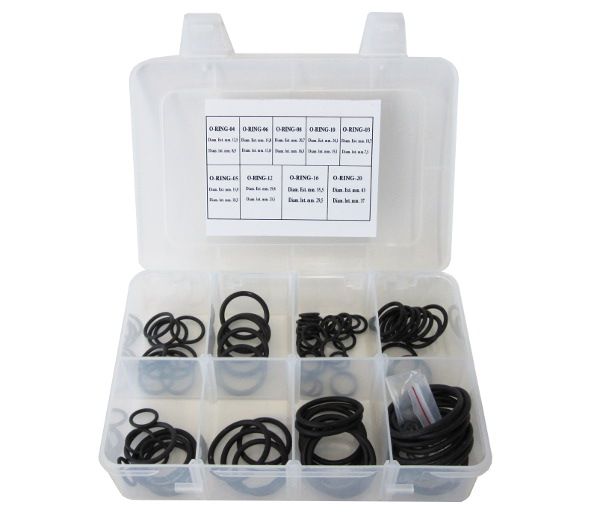 Viton Rubber O-Ring Kit suit -3AN to -16AN  Kit Contains 10 of Each Size