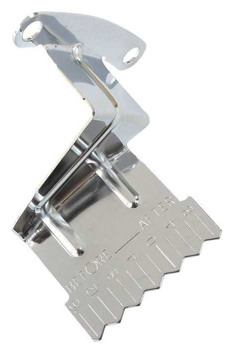 Timing Pointer Tab - Chrome Suit SB Chev With 6"-7"-8" Balancer