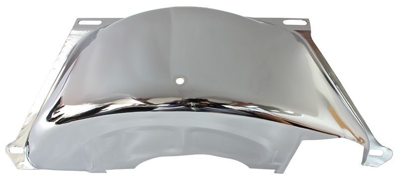 Flywheel Dust Cover - Chrome Suit GM 700 With SB & BB Chev
