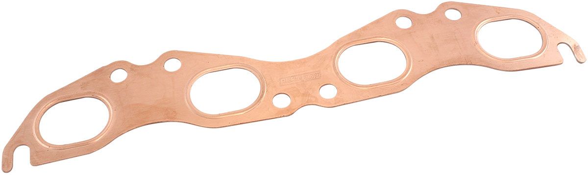 Nissan SR20 Copper Embossed Exhaust Gasket   Suit Nissan SR20 with 2.050" x 1.58" Port Size
