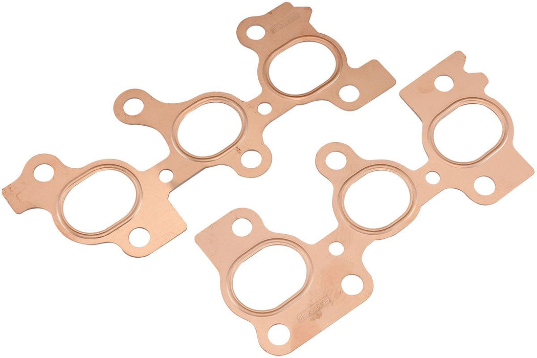 Toyota 2JZ GTE Copper Embossed Exhaust Gasket   Suit Toyota 2JZ Turbo with 2.283" x 1.614"Port Size
