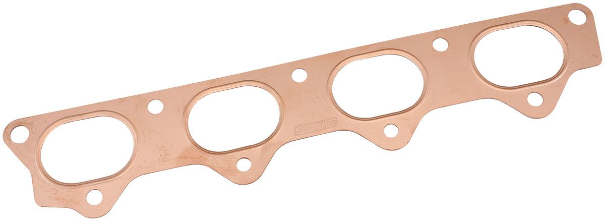 Mitsubishi 4G63 CopperEmbossed Exhaust Gasket   Suit Mitsubishi Lancer Evo with 2.283" x 1.614" Port Size