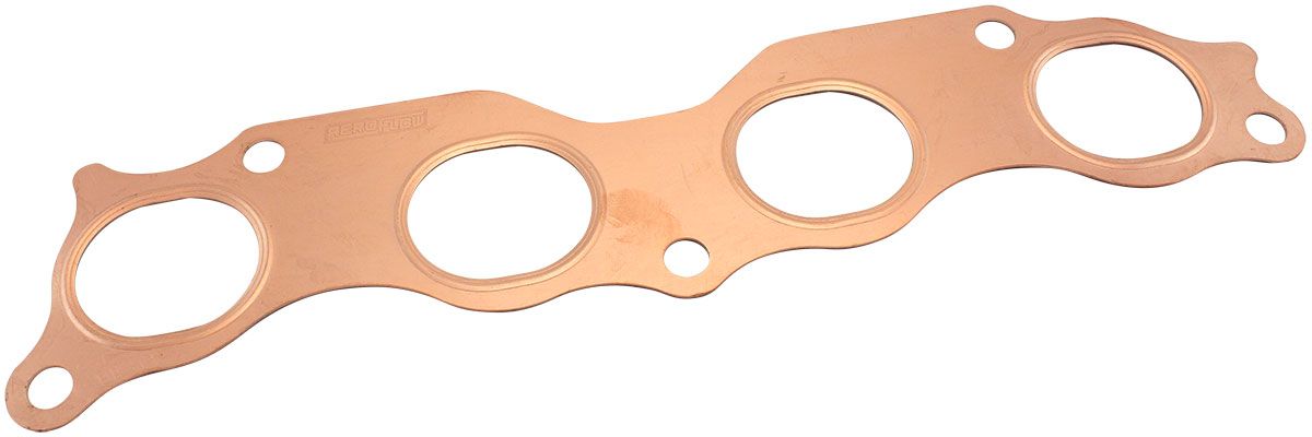 Honda K20 Copper Embossed Exhaust Gasket   Suit Honda K20 2002-2005with 1.821" x 1.545"Port Size