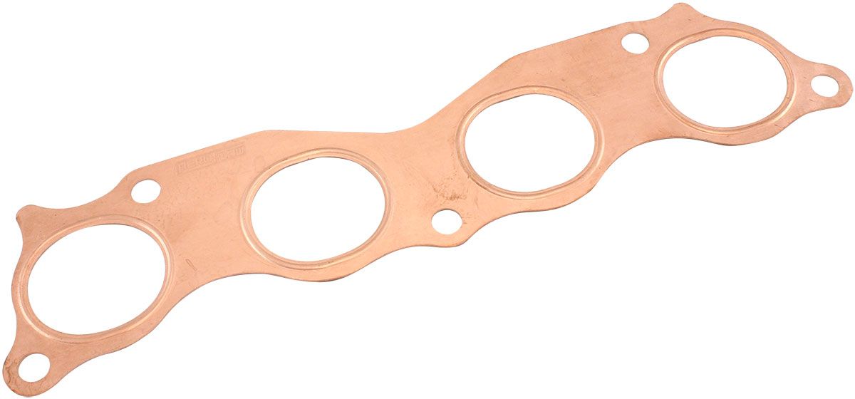 Honda K20 Copper Embossed Exhaust Gasket   Suit Honda K20 2002-2005with 1.968" x 1.732"Port Size