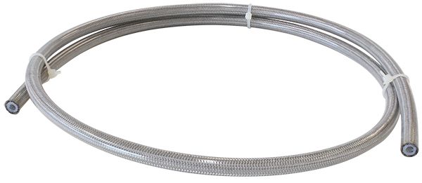 200 Series PTFE (Teflon®) Stainless Steel Coated Braided Hose -3AN  15 Metre Length