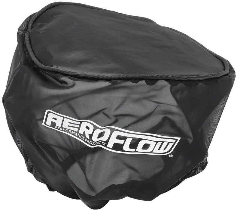 6-3/8" Tall Air Filter AeroSkin Wrap - Black Suits 6-3/8" Round Air Filters Above 3" in Height to 5" in Height
