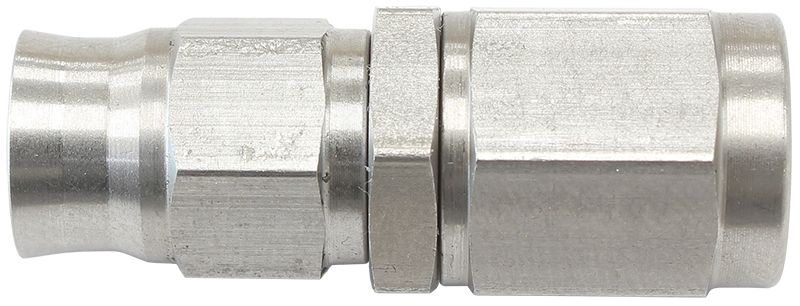 Straight Hose End Metric M10 x 1.0mm   Stainless Steel Finish