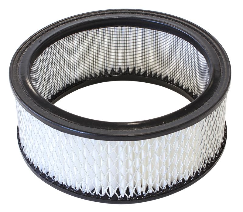 Replacement Round Air Filter Element  6-3/8" X 2-1/2", Paper Element Suit Mr Gasket Hilborn Scoop