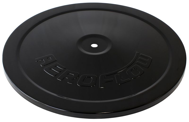Air cleaner Top Plate Only Suit 9" O.D Filter, Steel Black