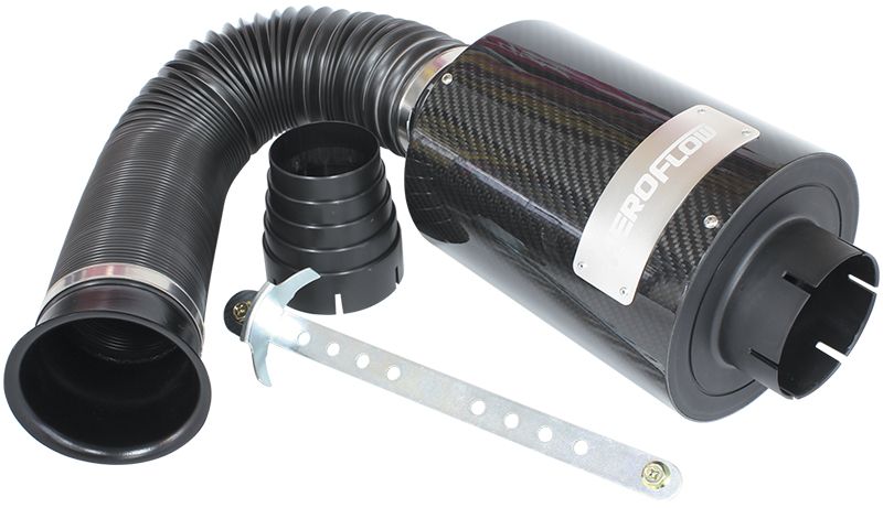 6" Closed Air Intake System  3" (76 mm) Clamp On, 6" (152 mm) L x 5.9" (150 mm) W