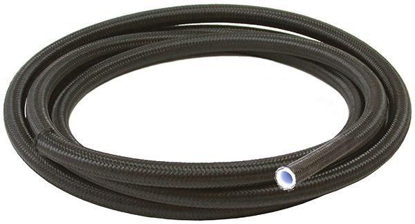 250 Series PTFE (Teflon®) Black Braided Hose -3AN 1 Metre Length