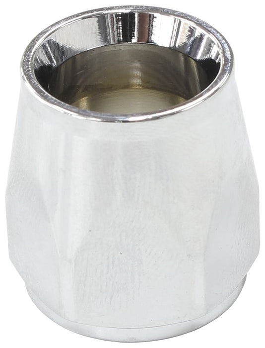 PTFE Style Hose End Socket -4AN  Chrome Finish. Suits 200 & 570 Series Hose Ends