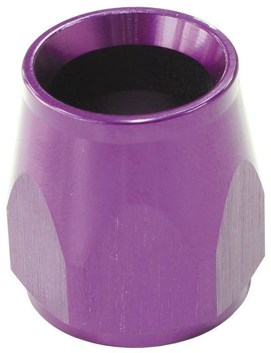 PTFE Style Hose End Socket -6AN  Purple Finish. Suits 200 & 570 Series Hose Ends