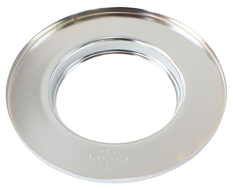 9" Air Cleaner Base Flat, Chrome