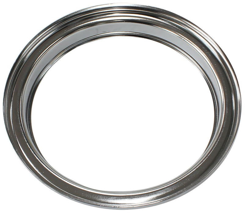 9" Air Cleaner Base Only  Chrome, Flat Base Suit 7-5/16" Neck Dominator Carburettor