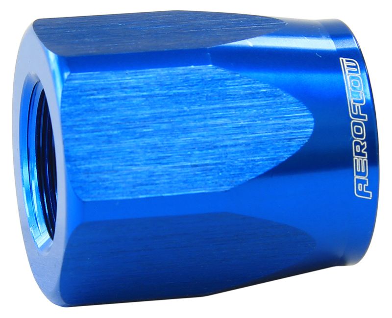 Taper Style Hose End Socket -10AN  Blue Finish. Suits 100 & 450 Series Hose Ends