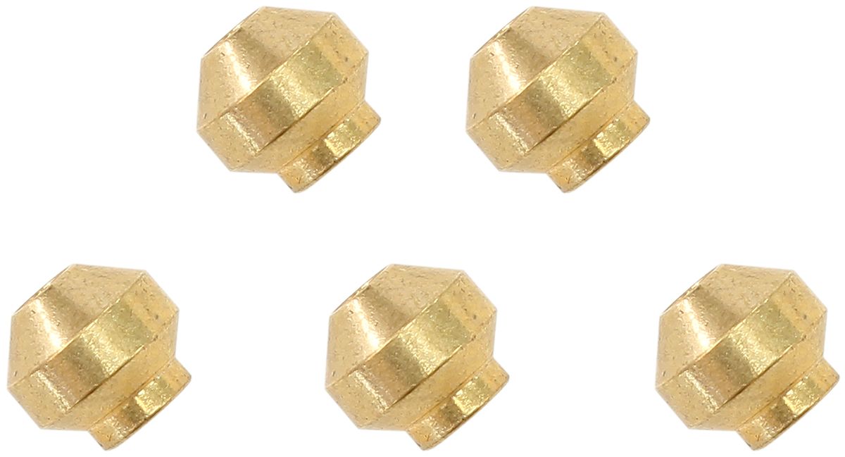 Concave Brass Olive Inserts -3AN Suits Hardline to flexible clip