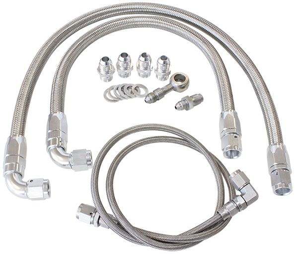Turbo Oil & Water Feed Line Kit  Suit Nissan SR20 S14 and S15