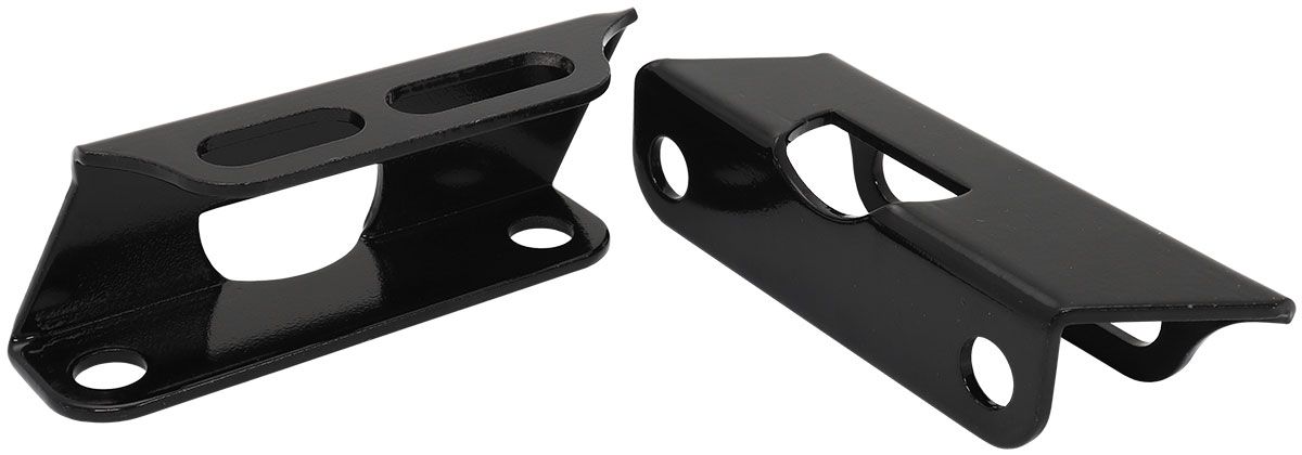 Brake Booster Horizontal Mounting Bracket Black Steel Finish