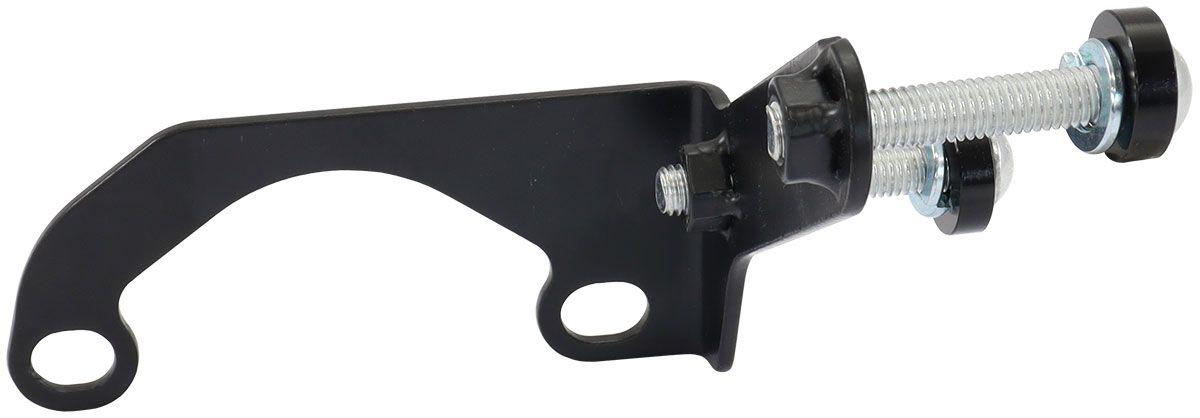 Aeroflow Brake Combination Proportioning Valve Bracket Black Finish, Right Hand Side Mounting Position.