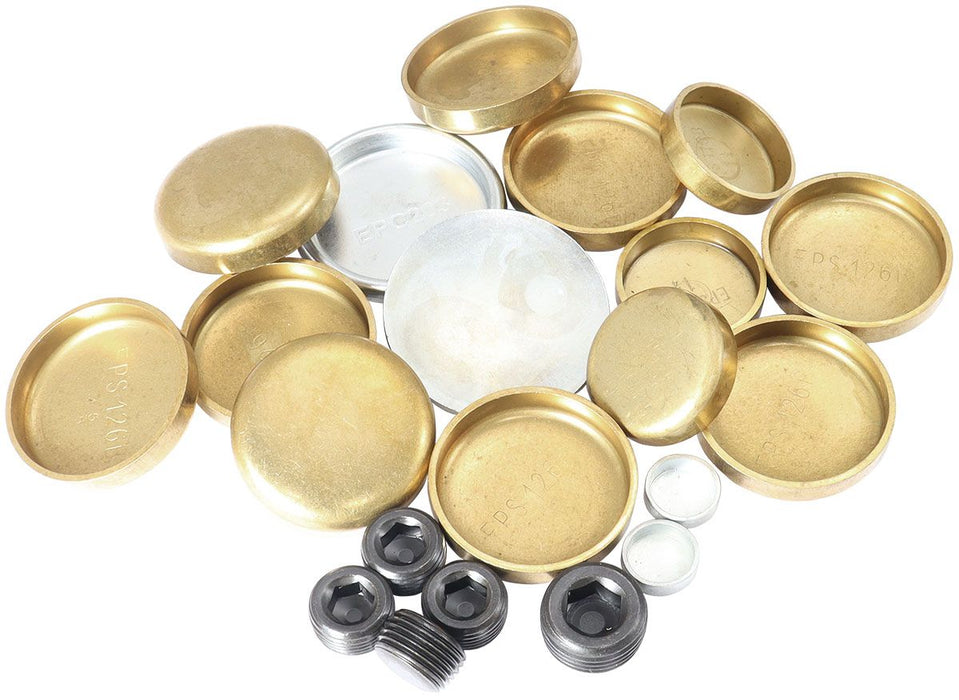 Small Block Chrysler 273-360 Welsh Plug Kit  Brass Material