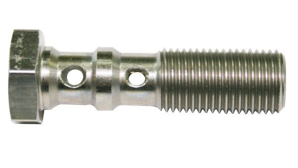Stainless Steel Double Banjo Bolt M10 x 1.25mm  39mm Length