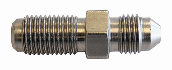 Stainless Steel Dual Seat Adapter -3AN   M12 x 1.0mm