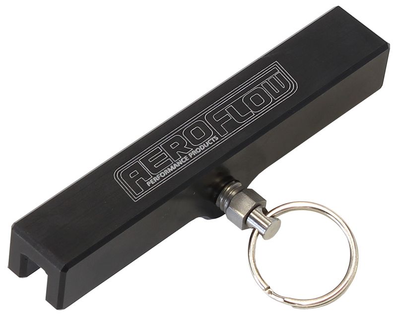 Billet Throttle Stop  Black Anodised (Cut To Length)