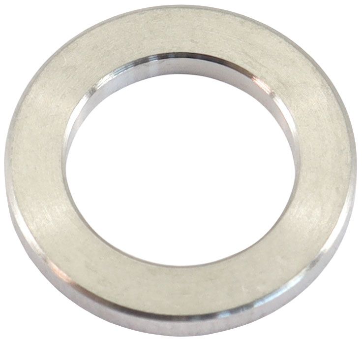 M8 Titanium Small FlatWasher Natural Finish, Sold Single.