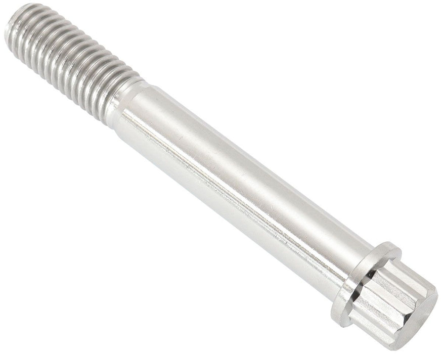 M10 x 1.50mm, UHL 70mmTitanium Bolt 12Point Head, Natural Finish, Sold Single.
