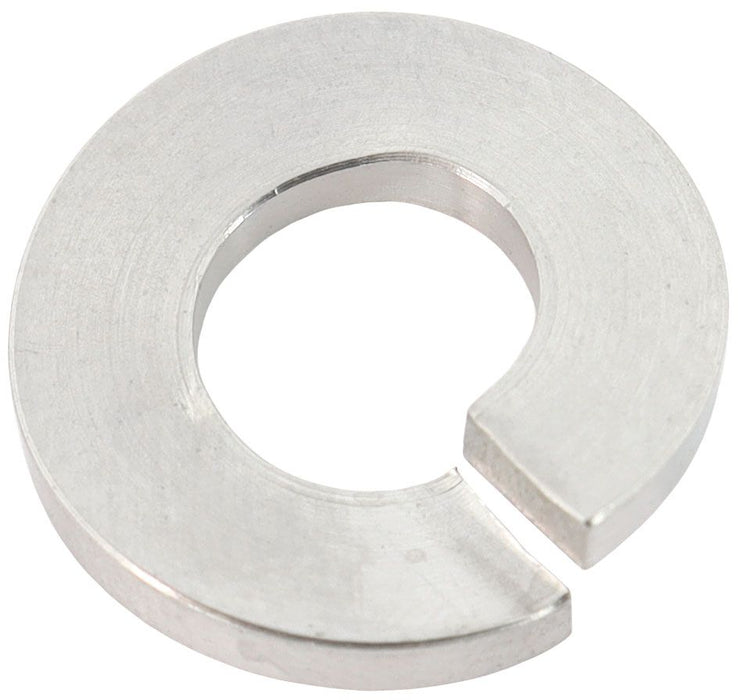 1/4" Titanium Spring Washer  Natural Finish, Sold Single