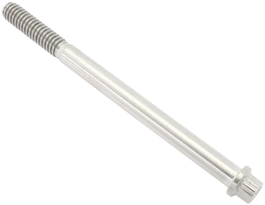 1/4-20", UHL 3.50" Titanium Bolt 12 Point Head, Natural Finish, Sold Single.