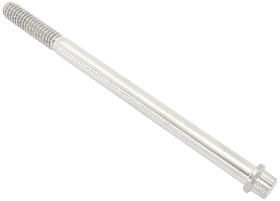 1/4-20", UHL 4.00" Titanium Bolt 12 Point Head, Natural Finish, Sold Single.