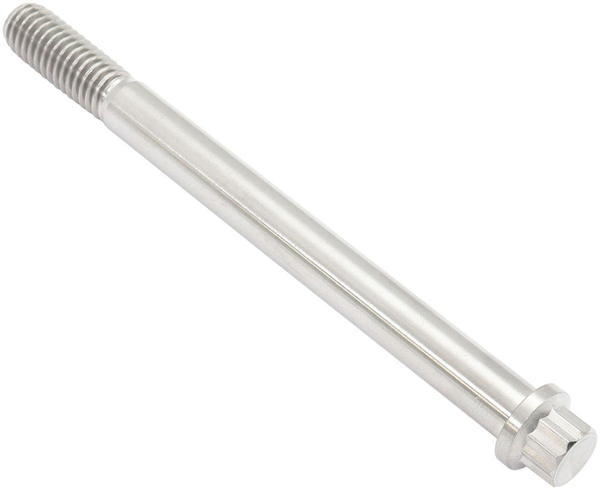 3/8-16", UHL 4.50" Titanium Bolt 12 Point Head, Natural Finish, Sold Single.