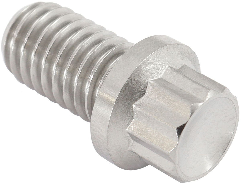 7/16-14", UHL 0.750" Titanium Bolt 12 Point Head, Natural Finish, Sold Single