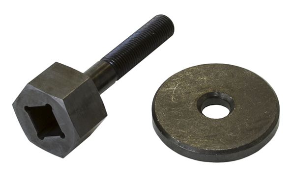 Heavy Duty Harmonic Balancer Bolt  Suit Small Block Chevy, with washer. Bolt accepts 1/2" drive ratchet