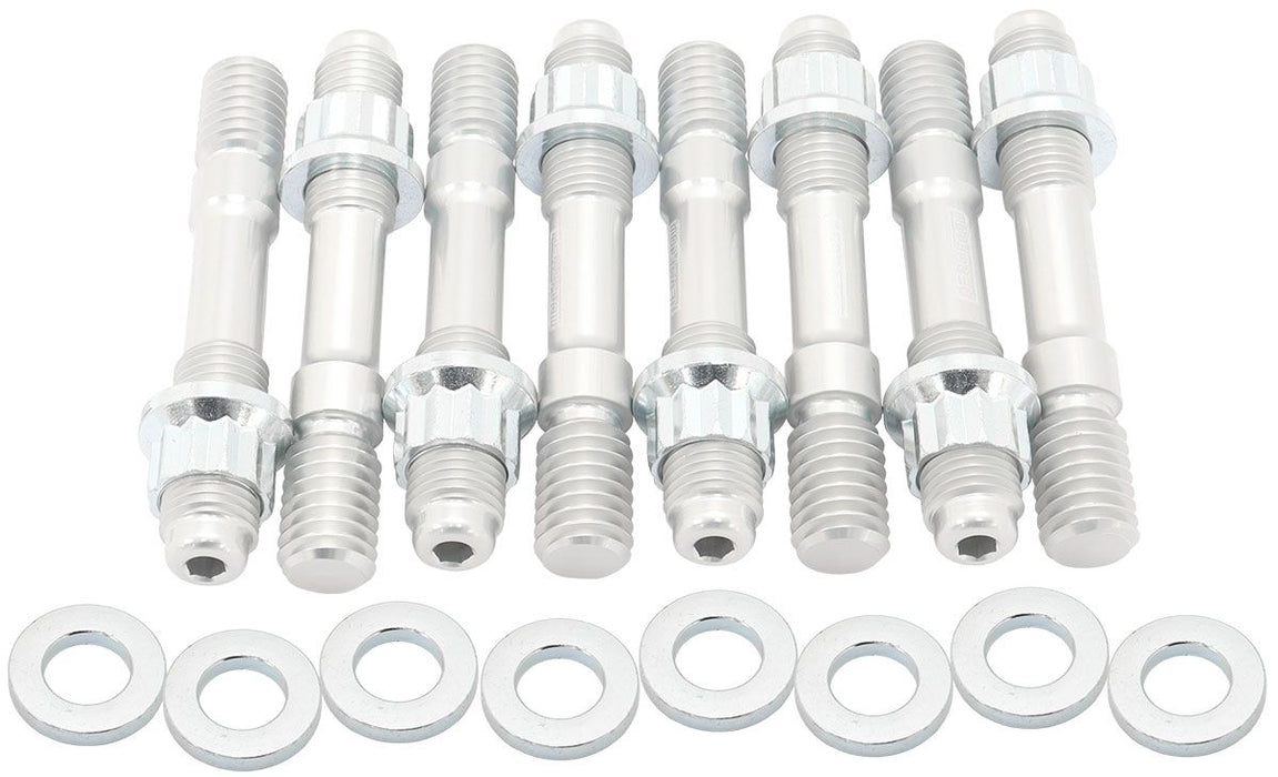 Blower Stud Kit 2.90" Total Length   Silver Studs &Nuts