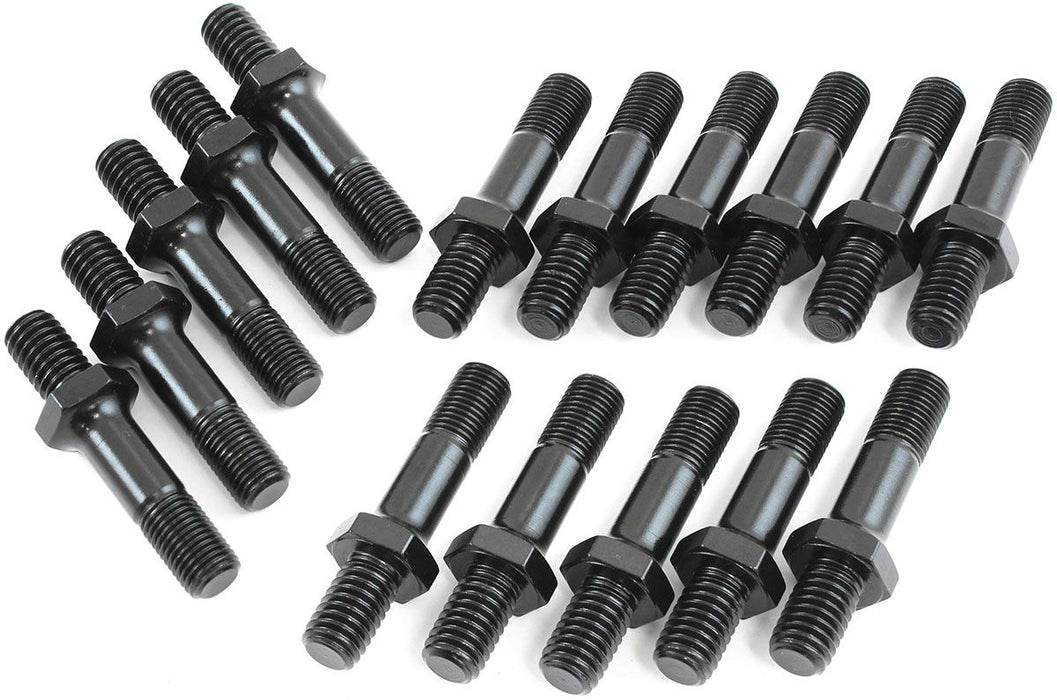 Rocker Arm Studs 7/16-20" & 3/8-14", 1.750" (44.45mm) UHL  8740 Material, Sold as aPack of 16